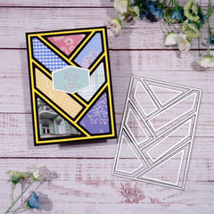 1pc Metal Cutting Dies Rectangular Frame Craft Mold DIY Decorative Scrapbooking