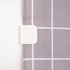 2pcs Shower Curtain Clip Anti Splash Fixed Shower Curtain Clip