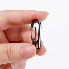10/20pcs Alloy Mini Carabiner Keychain for Outdoor Activities