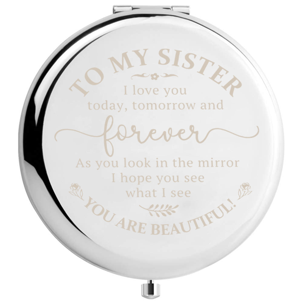Inspirational Makeup Mirror for Women - Encouragement Gift for Daughter