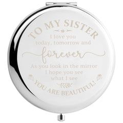 Inspirational Makeup Mirror for Women - Encouragement Gift for Daughter