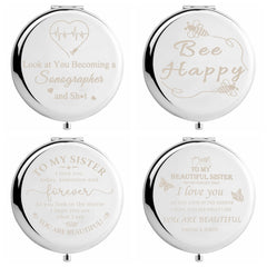 Inspirational Makeup Mirror for Women - Encouragement Gift for Daughter