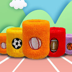 2pcs Wrist Guards for Sports Running Basketball - Sweat Absorbing Wraps