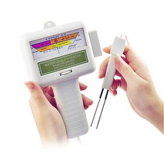 2-in-1 PH Chlorine Meter 0-5-6.0ppm CL2 Level Tester Pool Water Monitor
