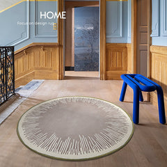 Modern Minimalist Carpets Soft Bedroom Decor Round Rug Xmas Home