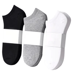 Men's Solid Liner Anklets Socks Soft Sweat Absorbent Outdoor Wear