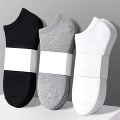 Men's Solid Liner Anklets Socks Soft Sweat Absorbent Outdoor Wear