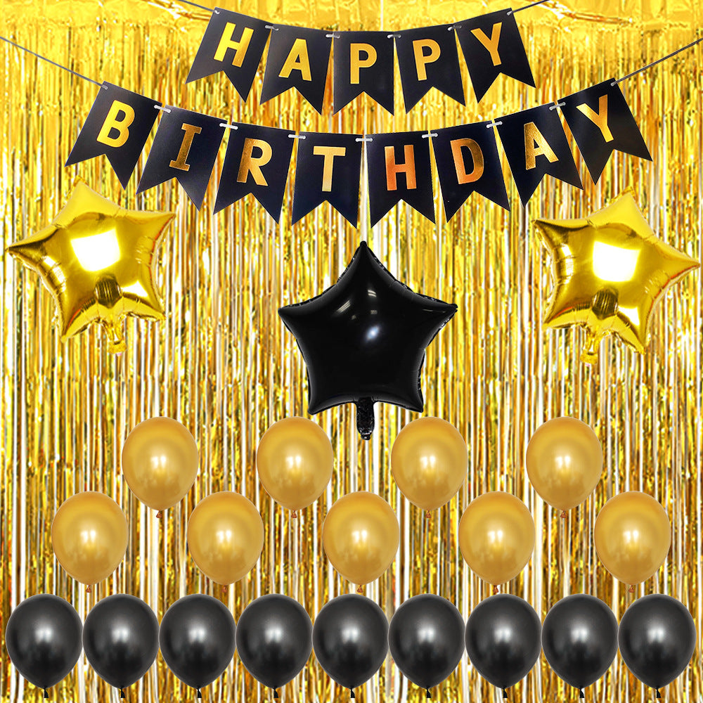 24pcs Golden Balloon Garland Arch Kit with 30 Latex Balloons
