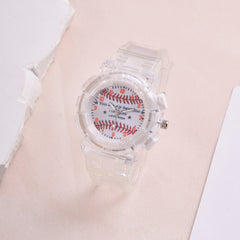 LED Glow Watch and Bracelet Set - Student Baseball Wristwatch
