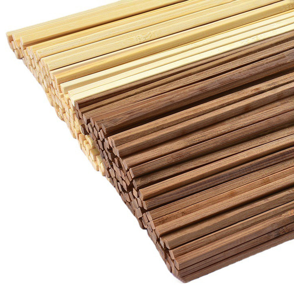 50pcs 5.5-300MM Bamboo Stick Set DIY Model Building Material Wooden Products