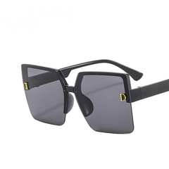 Vintage Oversized Square Sunglasses UV400 Protection