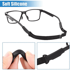 Adjustable Glasses Straps 2pcs No Tail Eyewear Retainer Strap