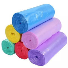6PCS Disposable Plastic Garbage Bag Large Capacity Storage Bag