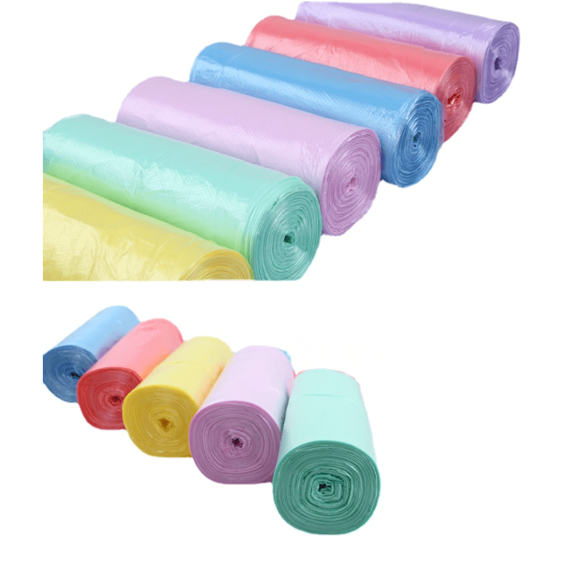 6PCS Disposable Plastic Garbage Bag Large Capacity Storage Bag