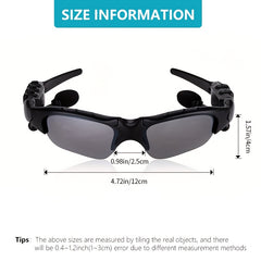 Wireless Smart Glasses with Headphones 5.0 - Outdoor Cycling Sunglasses