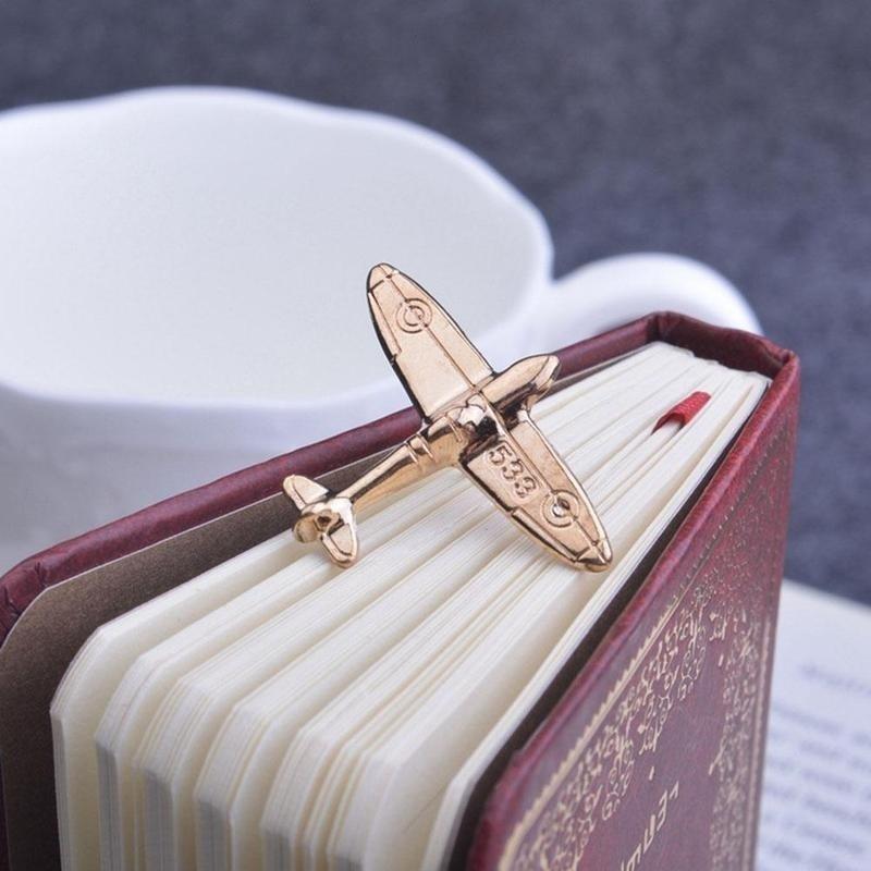 2Pcs Stripe Airplane Metal Brooch Pins Set, Enamel Button Pin For Students