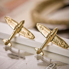 2Pcs Stripe Airplane Metal Brooch Pins Set, Enamel Button Pin For Students