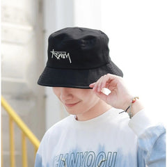 Reversible Sunshade Bucket Hat for Men Women