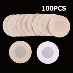 100pcs Nipple Covers Self-Adhesive Invisible Bra Women's Lingerie