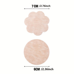 100pcs Nipple Covers Self-Adhesive Invisible Bra Women's Lingerie