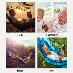 Anti-rollover Hammock For Single/Double Portable Tree Hammock