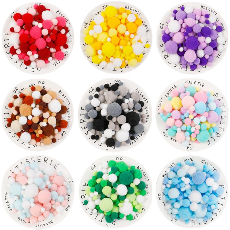 High Elastic Hair Ball DIY Supplies Mix Student Gift Christmas Decoration