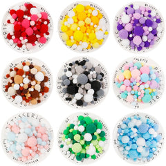 High Elastic Hair Ball DIY Supplies Mix Student Gift Christmas Decoration