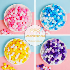 High Elastic Hair Ball DIY Supplies Mix Student Gift Christmas Decoration