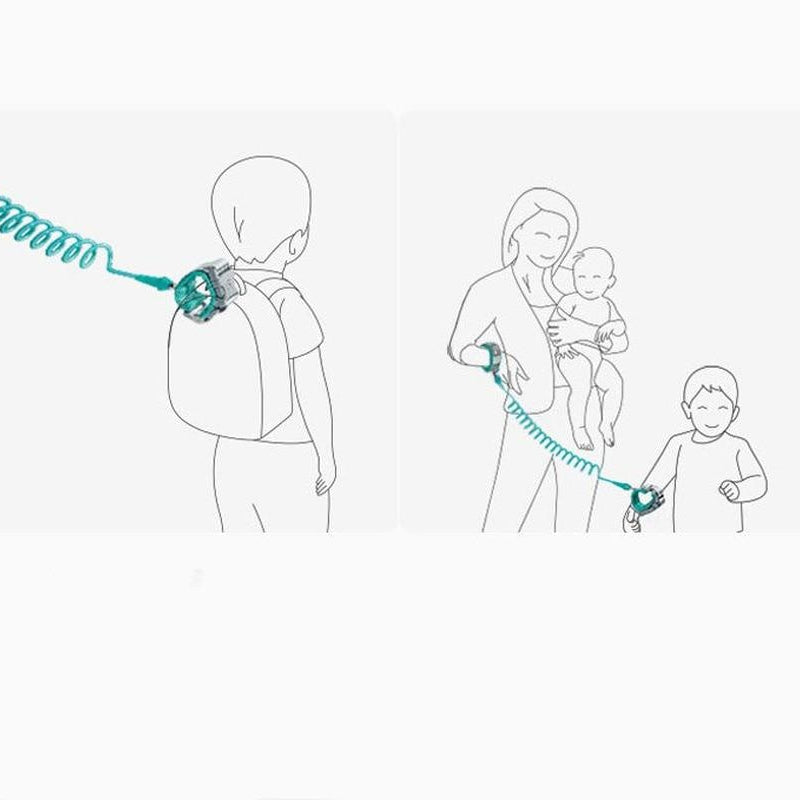 Child Safety Harness Leash Anti Lost Adjustable Wrist Link Traction Rope