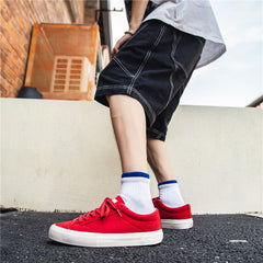 Men's Lace Up Sneakers Outdoor Walking Shoes