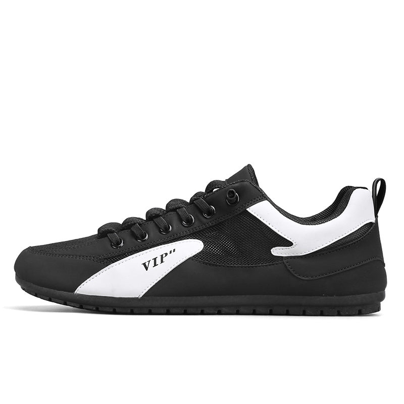 Men's Casual Low Top Skate Shoes Breathable Comfy Anti skid Lace Up Sneakers