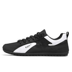 Men's Casual Low Top Skate Shoes Breathable Comfy Anti skid Lace Up Sneakers