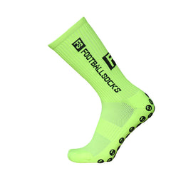 Non slip Silica Gel Mid calf Football Socks