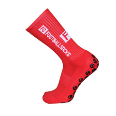 Non slip Silica Gel Mid calf Football Socks