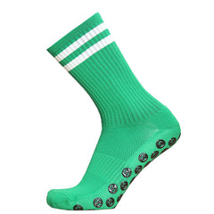 Non Slip Silica Gel Mid Calf Football Socks