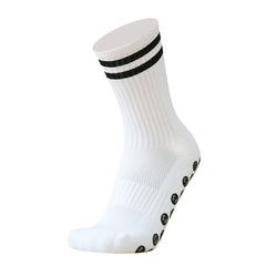 Non Slip Silica Gel Mid Calf Football Socks