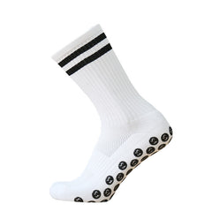 Non Slip Silica Gel Mid Calf Football Socks