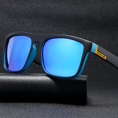 Men's Vintage Polarized Square Sunglasses UV Protection