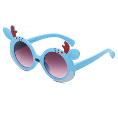 Girl's Cartoon Style Sunglasses Baby Silicone Anti-UV Glasses