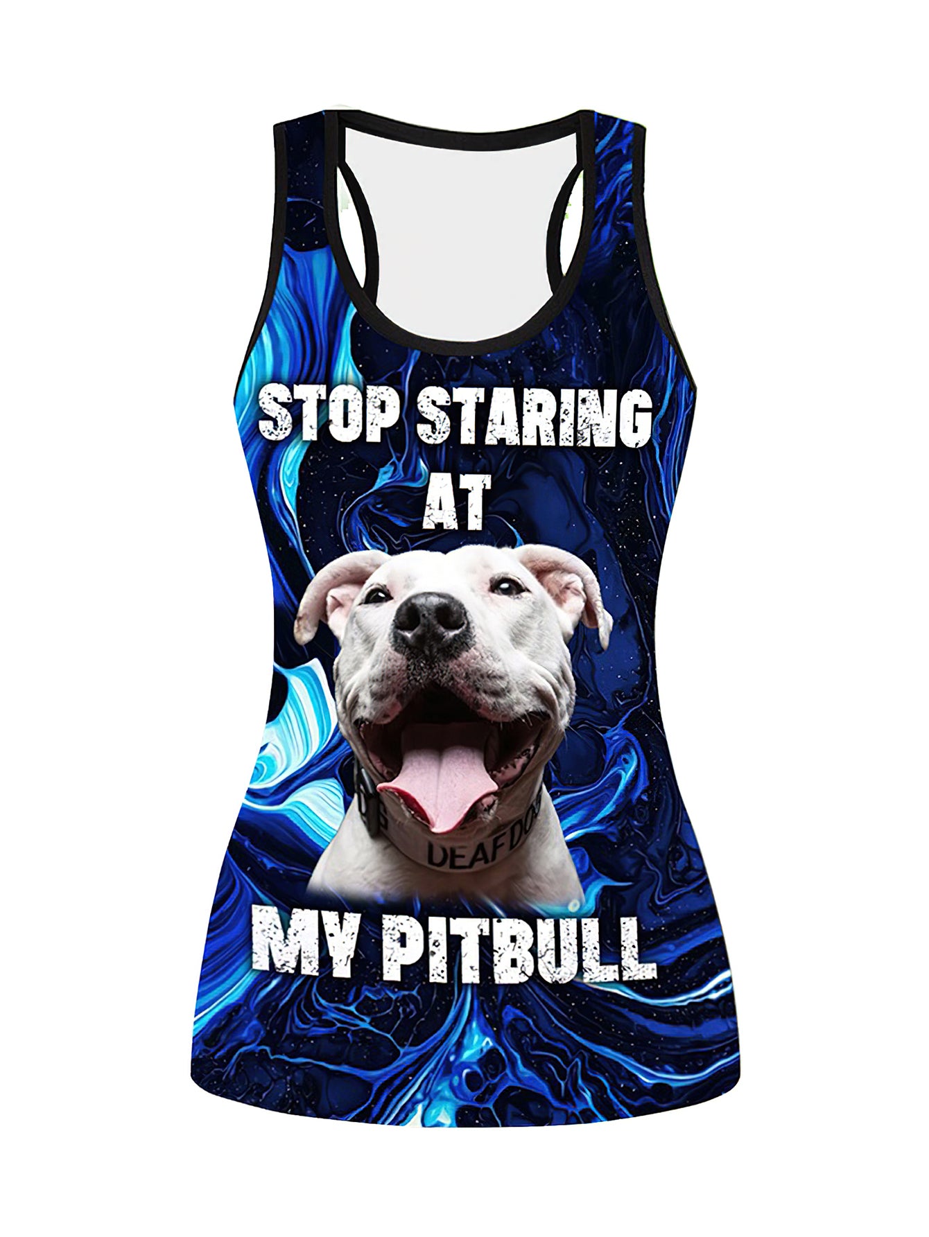 Puppy Print Tank Top & Yoga Pants Set