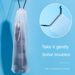 Clear Umbrella Storage Bag Foldable Waterproof Practical Travel Accessory