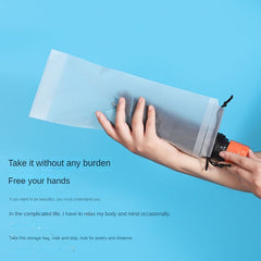 Clear Umbrella Storage Bag Foldable Waterproof Practical Travel Accessory