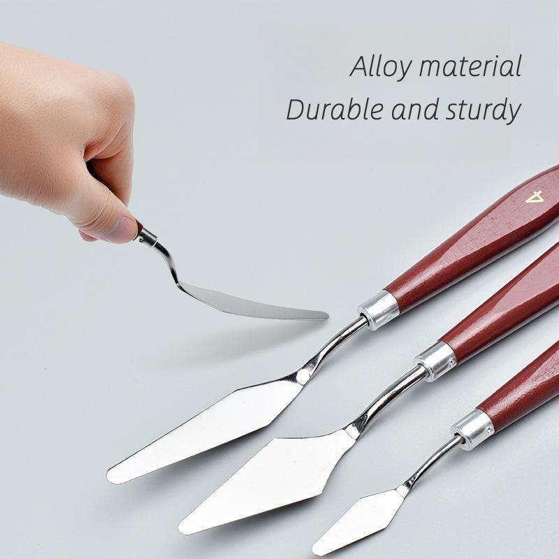 5pcs Scraper Drawing Tools Pigment Digging Out