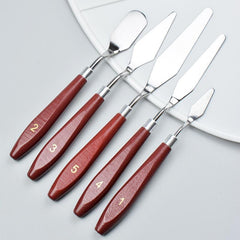 5pcs Scraper Drawing Tools Pigment Digging Out