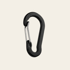 6pcs Mountaineering Buckle Camping Safety Stainless Steel Spring Buckle