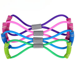 8 Shaped Puller Back Training Elastic Rope for Yoga Fitness Exercise