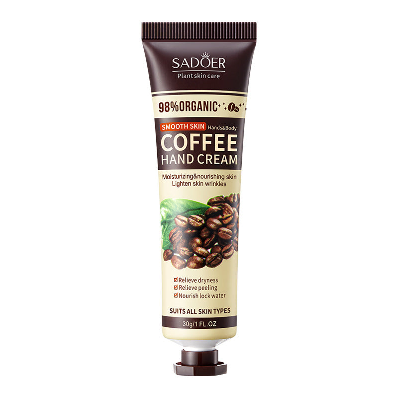 3pcs Coffee Hand Cream Moisturizing for Dry Hands