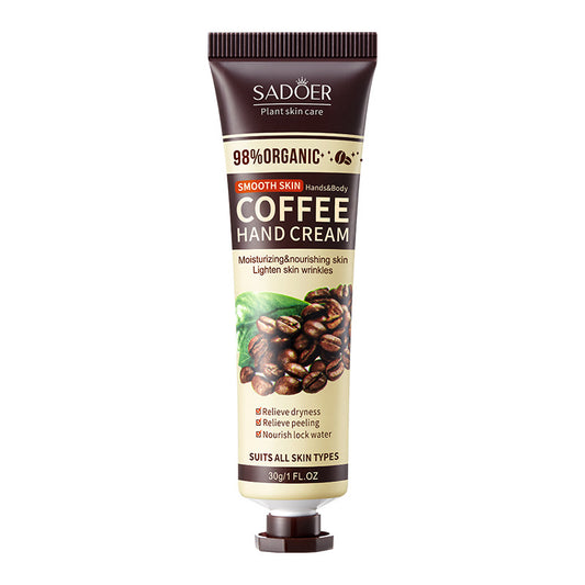 3pcs Coffee Hand Cream Moisturizing for Dry Hands