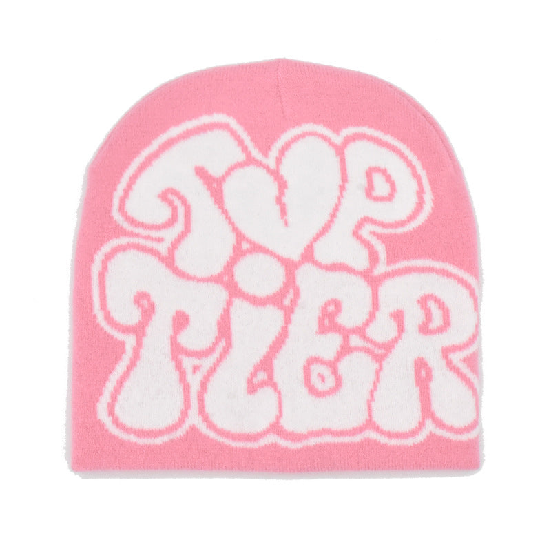 Y2K Multicolor Ear Protection Beanie Hat for Men and Women