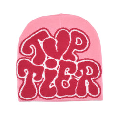 Y2K Multicolor Ear Protection Beanie Hat for Men and Women